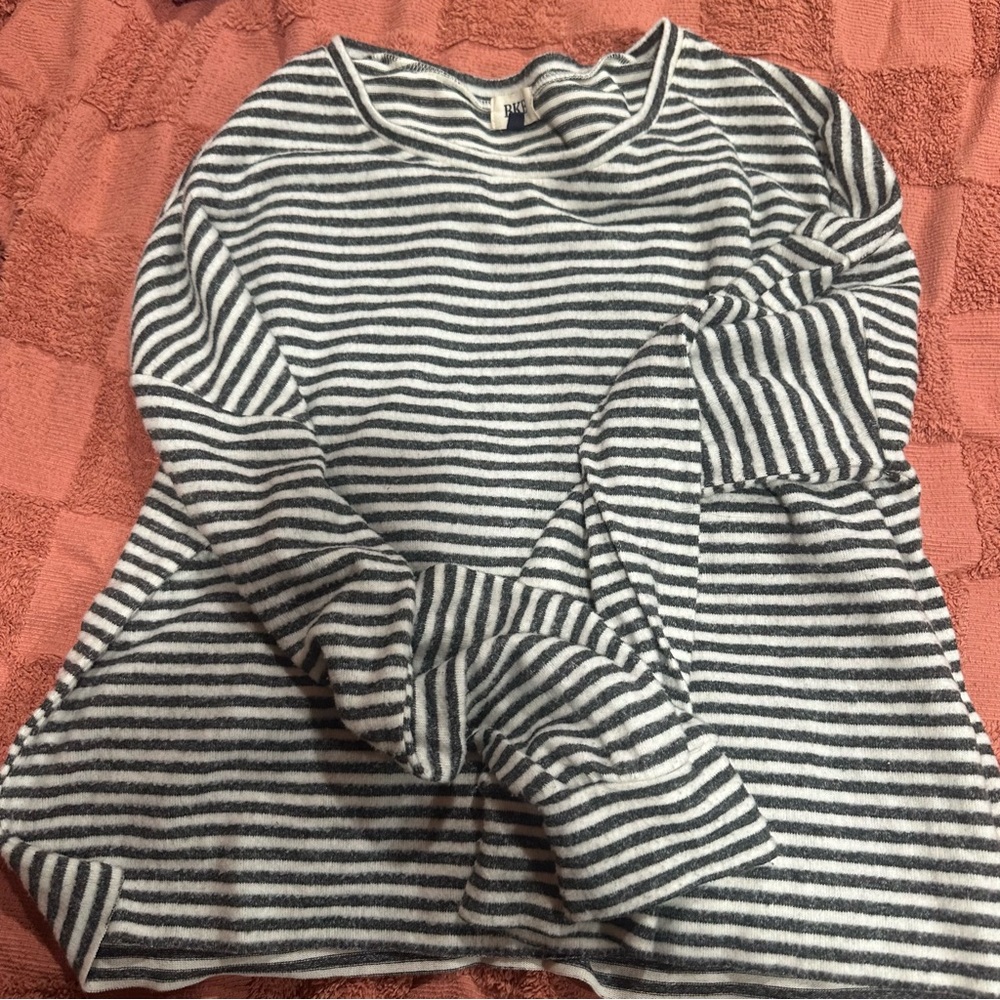 BKE | Striped Oversized Shirt